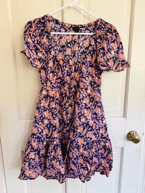 J.Crew floral print beach dress/cover up NWOT, Small